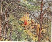 Paul Cezanne View of Chateau Noir (mk35) oil painting reproduction